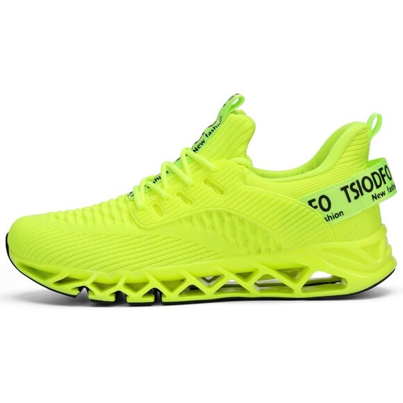Women's Casual Sport Running Walking Tennis Athletic Sneakers Shoes Light Green - Picture 6 of 7